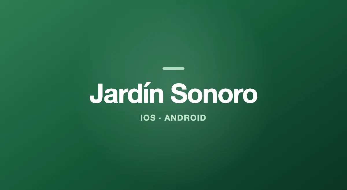 Jardín Sonoro