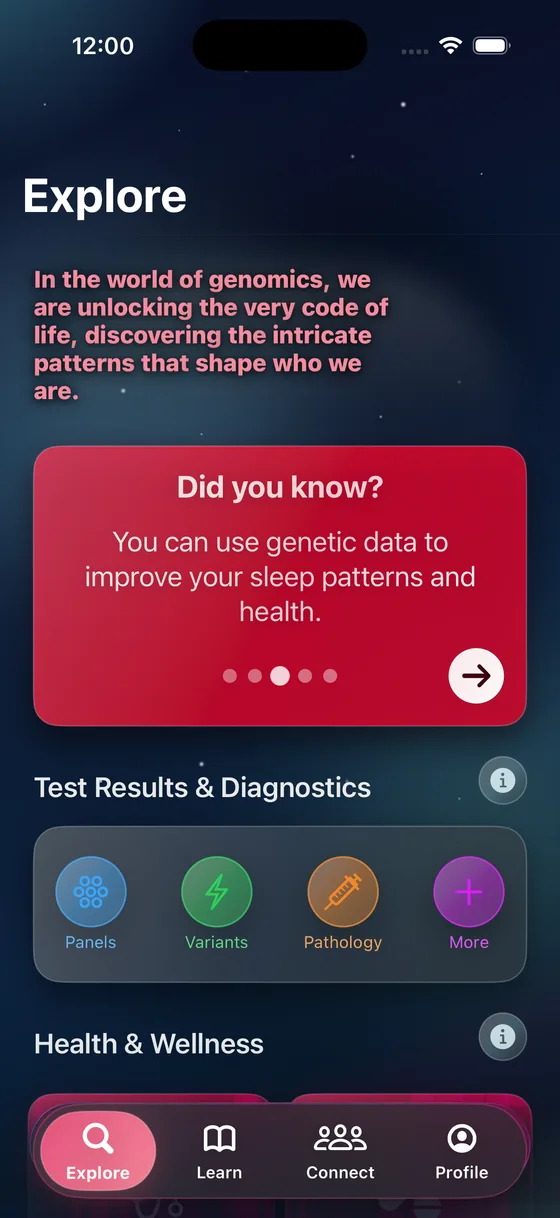 Pocket Genes app screenshot 2